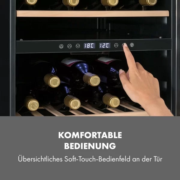 Tủ bảo quản rượu vang Klarstein Vinamour 45D | 45 chai