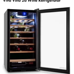 Tủ bảo quản rượu vang Klarstein Vivo Vino | 26 chai